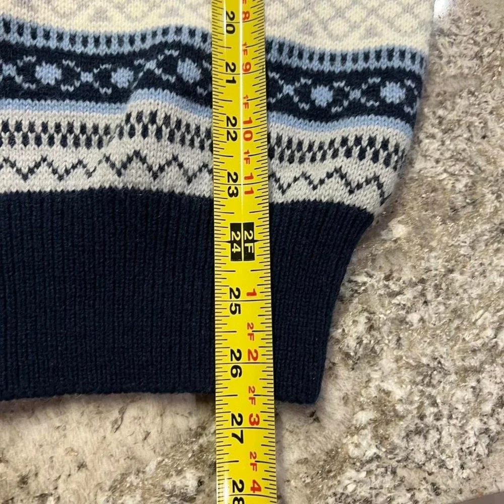 Vintage 1990s cable‎ knit sweater Size XL
